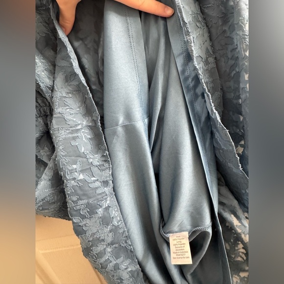 LC Lauren Conrad Blue Lace Mini Dress - Picture 6 of 8